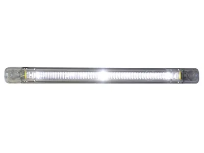 WAS LED Sidemarkeringslys Hvid 12-24V 237mm med E-godkendelse - Ledekstralys.dk