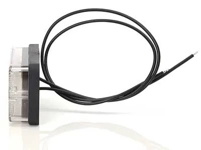 LED Bagtågelygte 12-24V - Klar Linse - Universel Montering - ECE Godkendt - Billede 3