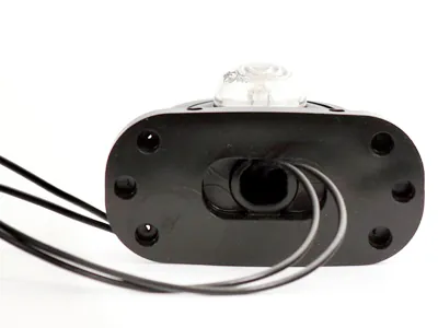 WAS LED Sidemarkeringslys 12-24V Hvid/Rød til Lastbil og Trailer - Billede 2