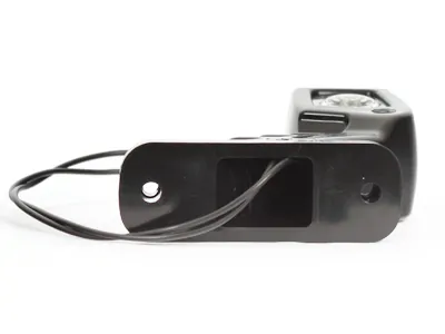 WAS LED Sidemarkeringslys 12-24V Højre med 45° Gummiarm Hvid/Rød - Billede 2