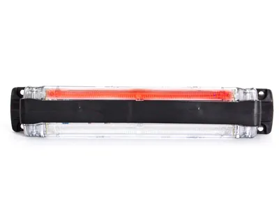 WAS LED Sidemarkeringslys 270mm 12-24V Hvid/Rød ECE-godkendt - Billede 2