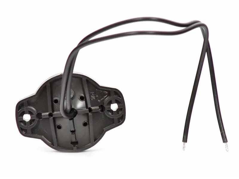 WAS LED Sidemarkeringslys 12-24V ø57.5mm Klar Linse IP66/68 - Billede 3