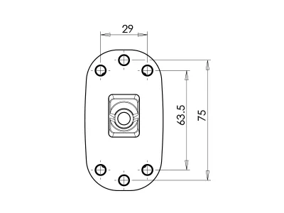 WAS LED Sidemarkeringslys 12-24V Hvid/Rød med Gummiarm ECE-godkendt - Billede 4