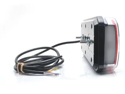 WAS LED Baglygte til Påhængsvogn 12-24V Multifunktion Højre Side - Billede 2