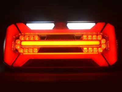 WAS LED Baglygte til Påhængsvogn 12-24V Multifunktion Højre Side - Billede 4