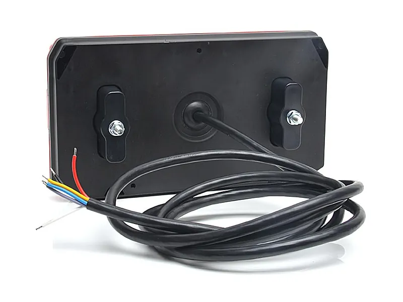 WAS LED Baglygte til Trailer 12-24V - Multifunktionel med 6 Funktioner - Billede 2