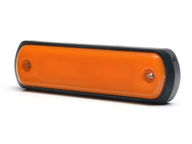 WAS LED Sidemarkeringslys Amber 12-24V 110mm - Billede 2
