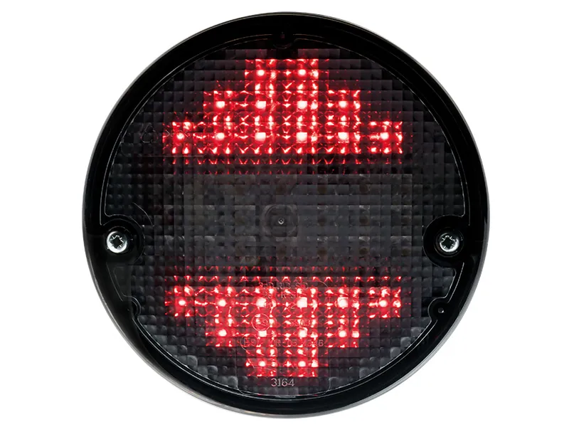 LED Baglys 12-24V med Dynamisk Blinklys og Mørk Optik - D-Godkendt - Billede 6