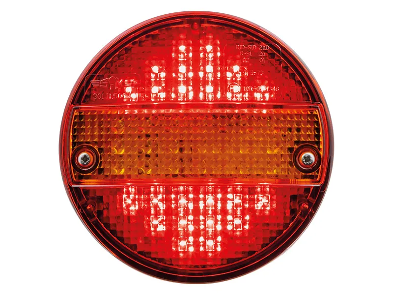 LED Baglygte 140mm Multifunktion 12-24V med Dynamisk Blinklys - Billede 5