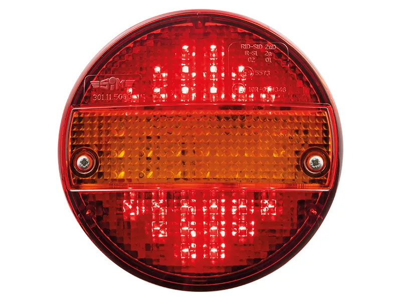 LED Baglygte 140mm Multifunktion 12-24V med Dynamisk Blinklys - Billede 6