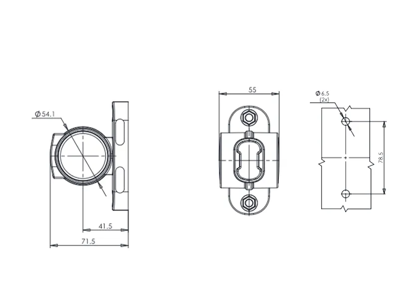 Was LED Sidemarkeringslys 12/24V - Frontmonteret Markeringslys til Lastbil og Trailer - Billede 3