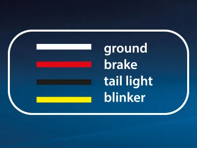 AUTOLINE LED-Baglygte 12-24V Venstre med Dynamisk Blinklys og NummerpladeLys - Billede 2