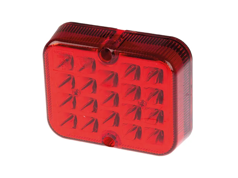 AUTOLINE LED Bagtågelys 19 LED 12-24V E-godkendt 100x80mm - Billede 2