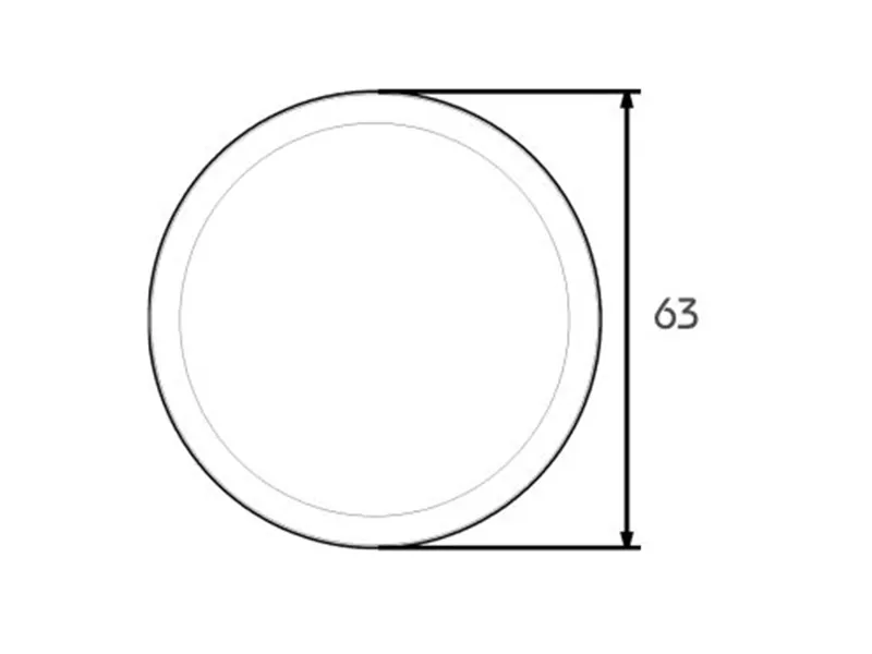LED Tågebaglys 12-24V med 6 LEDs - Godkendt til Erhvervskøretøjer - Billede 4