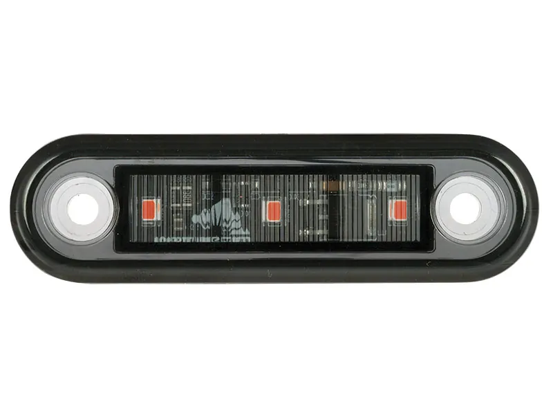 Optibeam Dark Phantom LED-positionslys rød 79,5 x 22,5 mm, 0,5 m ADR-kabel - Billede 6