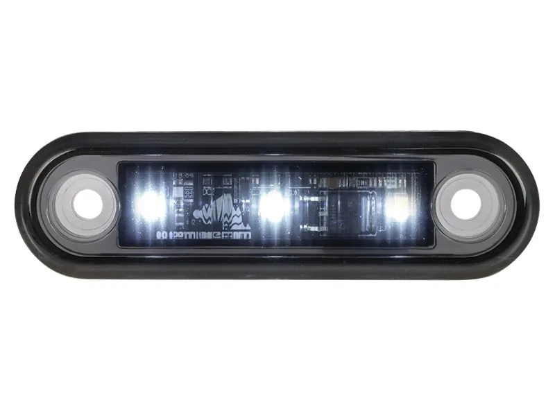 Optibeam Dark Phantom LED-positionslys hvid 79,5 x 22,5 mm, 0,5 m ADR-kabel - Billede 5