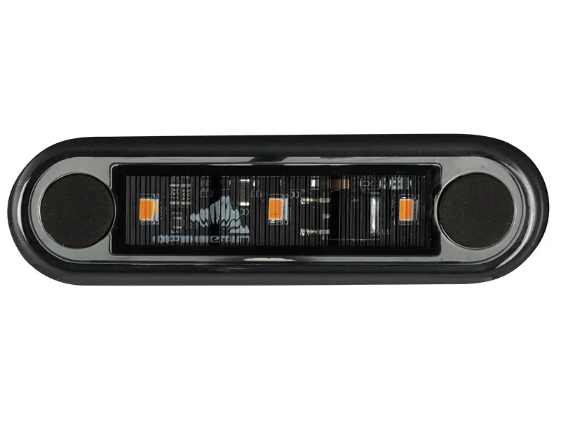 Optibeam Dark Phantom LED-positionslys gul 79,5 x 22,5 mm, 5 m ADR-kabel - Billede 2