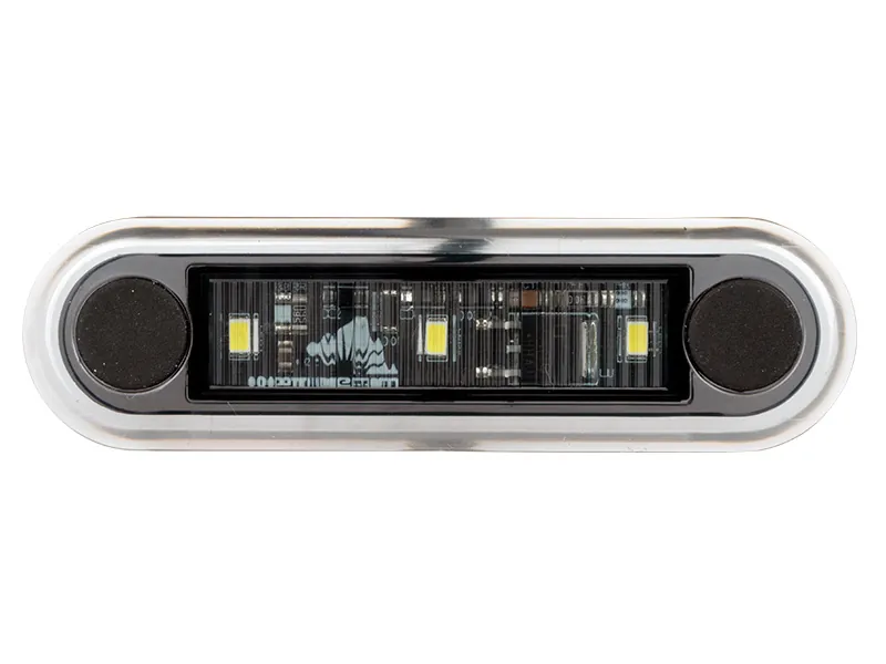 Optibeam Dark Phantom LED-positionslys hvid 79,5 x 22,5 mm, 5 m ADR-kabel - Billede 4