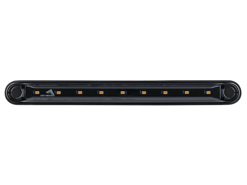 Optibeam Dark Phantom LED-positionslys gul 239,4 x 24,6 mm, 0,5 m ADR-kabel - Billede 2