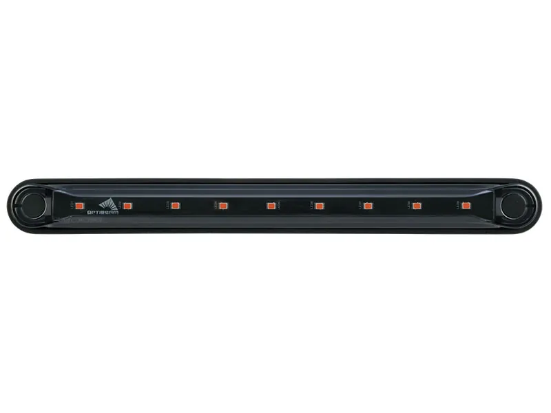 Optibeam Dark Phantom LED-positionslys rød 239,4 x 24,6 mm, 0,5 m ADR-kabel - Billede 2