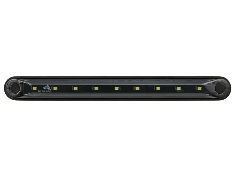 Optibeam Dark Phantom LED-positionslys hvid 239,4 x 24,6 mm, 5 m ADR-kabel - Billede 2