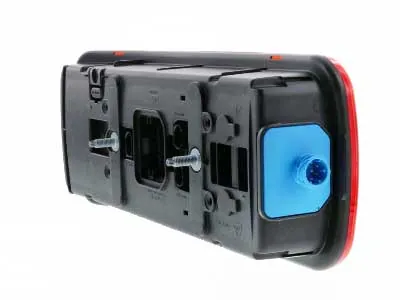 Baglygte 7-kammer 12-24V højre side til lastbil - 400x160mm - Billede 2