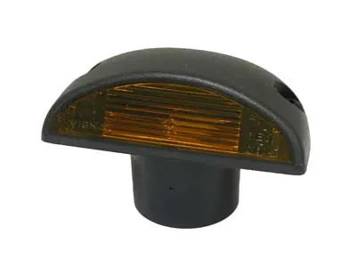 Renault Sidemarkeringslys Gul 5W BA15S - Sort Fatning - Ledekstralys.dk