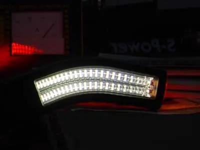 PROPLAST LED Sidemarkeringslys 12-24V Venstre Gummiarm 5000K ADR Godkendt - Billede 2