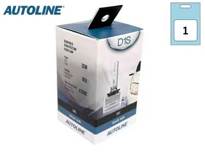 AUTOLINE Xenon Pære D1S 85V 4300K - Original Xenonpære til Bilforlygter - Billede 2