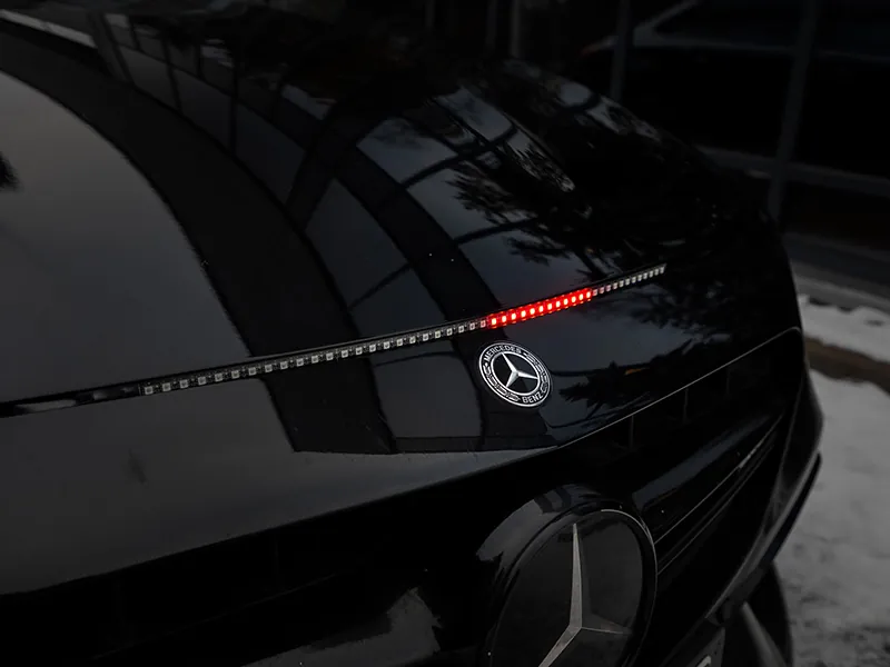 Night Rider Tuning Light - Rød LED Lysstrip 60cm 12V til Biltuning - Billede 4