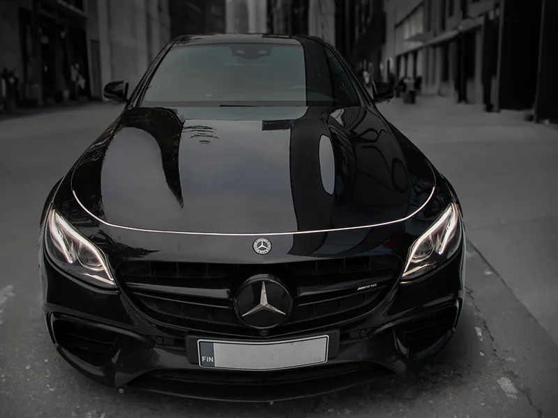 LED Bonnet Light Strip Hvid 180cm 11-15V - Motorhjelme Lysstrip til Biltuning - Ledekstralys.dk