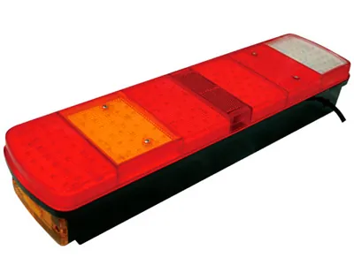 LED-Baglygte 7-Kammer til Scania 24V - Højre Side med Refleks og Markeringslys - Billede 2