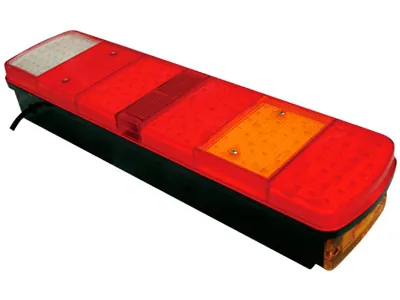 LED-Baglygte 7-Kammer 24V Venstre til Scania - 514x129x90mm - Billede 2