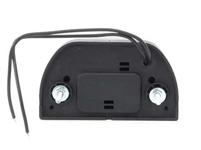 WAS LED Nummerpladelys 12-24V Sort ECE-godkendt med Deutsch Stik - Billede 3