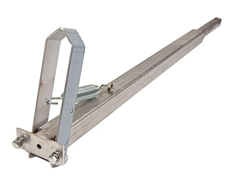 Teleskopbeslag til LED-lysserie - Justerbart 40x40mm firkantrør max 160cm - Billede 2