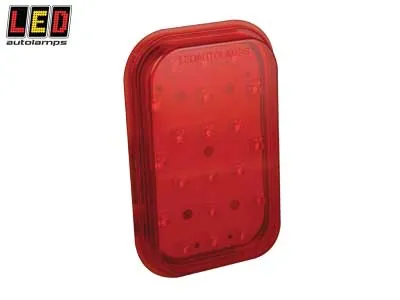 LED AUTOLAMPS LED Bagtågelys 12-24V ECE Godkendt 134x86mm - Ledekstralys.dk