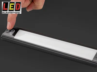 Led Autolamps LED Kabinebelysning 410mm 24V 700/500lm Touch-funktion - Billede 2