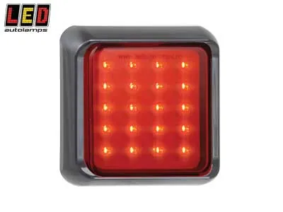 LED AUTOLAMPS LED Bagtågelygte 12-24V - Godkendt ECE/EMC - Ledekstralys.dk