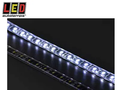 LED Strip 610mm 24V 418lm Cool White - Fleksibel Vandtæt Lysstrip til Køretøjer - Billede 2