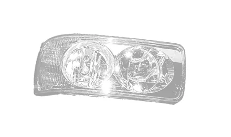 DAF 105/XF105 forlygeglas højre side - Ledekstralys.dk