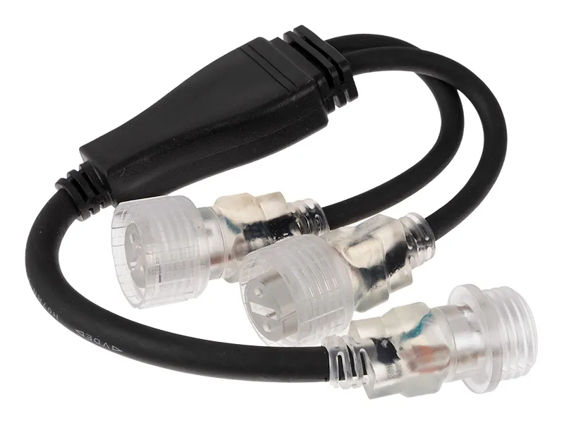 LEDWISE Y-Forgrener til To LED-Strips - Arbejdslys Tilbehør - Ledekstralys.dk