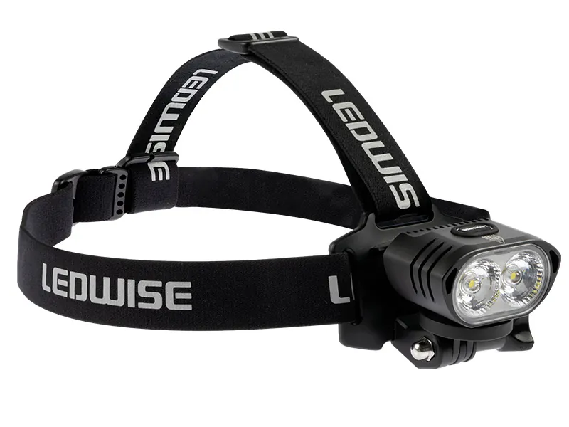 Ledwise Titan Pandelampe 3200 Lumen 7.2V USB-C Genopladelig - Billede 4