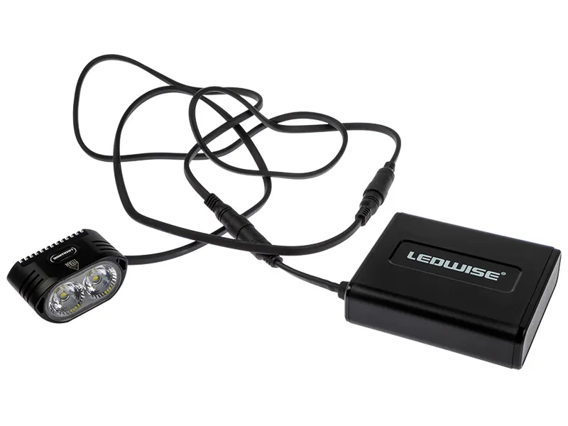 Ledwise Titan Pandelampe 3200 Lumen 7.2V USB-C Genopladelig - Billede 7