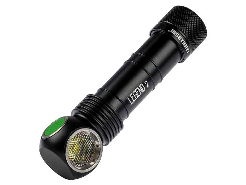 LEDWISE LEGEND Gen 2 Genopladelig Pandelampe 1500 Lumen 6000K Cool White - Billede 3