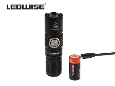 LEDWISE Saint Lommelygte med 1000 Lumen CREE XP-L LED og Magnetisk Ende - Billede 5
