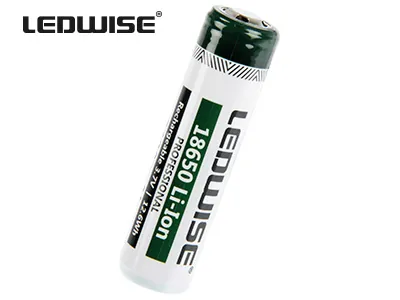 Ledwise Lithium-ion Batteri 3400mAh 3.7V til Legend Lommelygter - Billede 2
