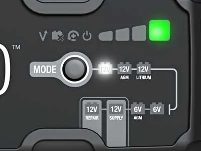 NOCO Genius 10 Batterilader 6V/12V 10A - Intelligent oplader til bil, båd og MC - Billede 2