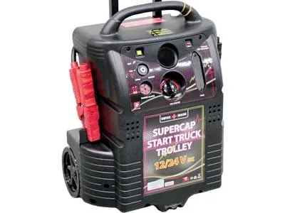 LEMANIA Start Booster 18000A - Professionel Starthjælper 12/24V med Trolley - Billede 2