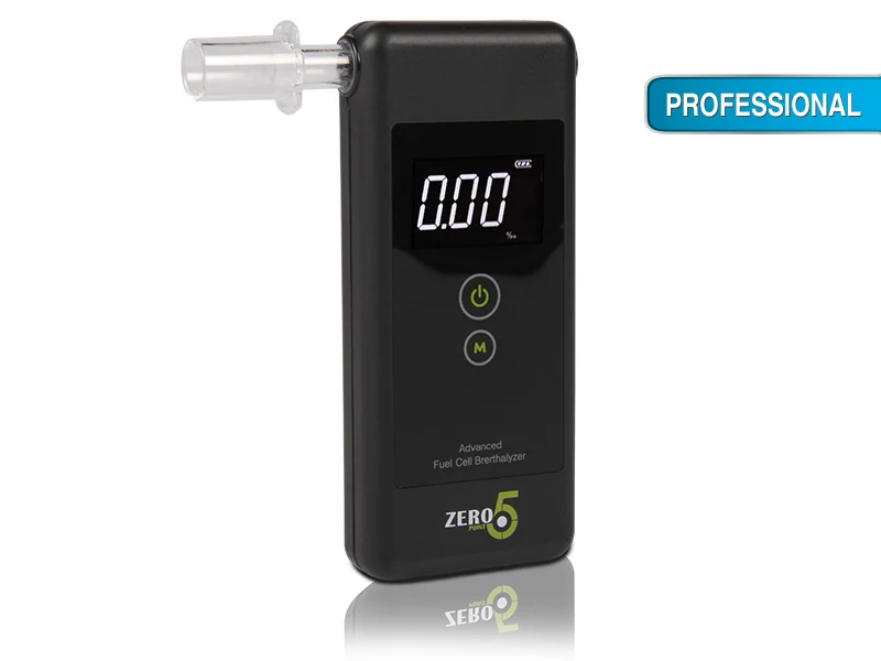 Zeropoint5 ZP33 Kompakt Digital Alkotester (1701-1000) - Ledekstralys.dk