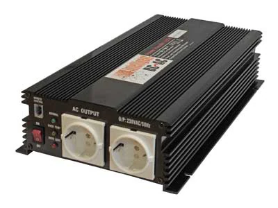 Intelligent 1500W 12V til 230V Inverter Modificeret Sinus - Ledekstralys.dk